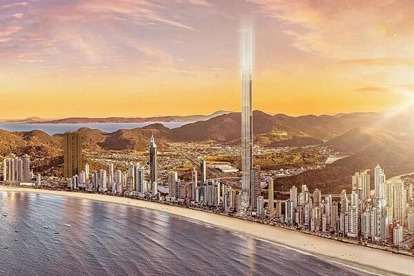 El edificio residencial más alto del mundo: medio kilómetro que le quitará el sol a una popular playa brasileña