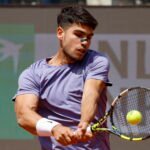 Alcaraz niega las dudas con un espléndido estreno en Roma ante Lajovic