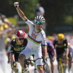 Pogacar suma y sigue en el Muro de Bretaña