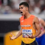 Attaoui dispara la ilusión en las semifinales de los 800 metros: «Me he venido arriba»