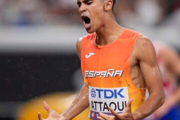 Attaoui dispara la ilusión en las semifinales de los 800 metros: «Me he venido arriba»
