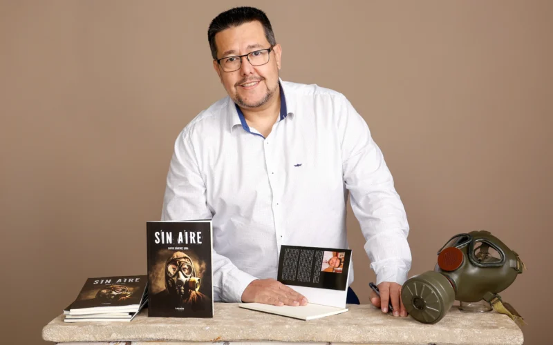 David Sánchez Lora presenta Sin Aire, una novela apocalíptica que combina suspense, ciencia ficción y emoción humana