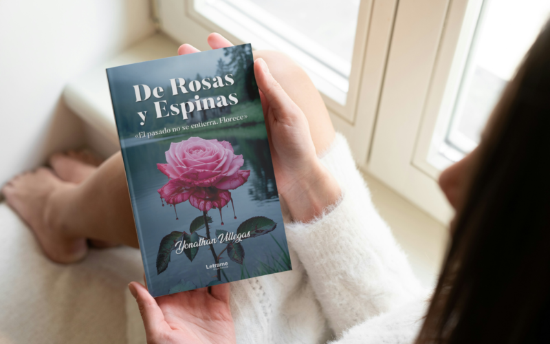 El escritor venezolano Yonathan Villegas Villahermosa cautiva con su novela “De Rosas y Espinas”, un romance psicológico que indaga en las verdades que callamos