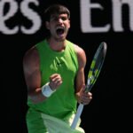 Alcaraz lee la respuesta en el viento ante Hanfmann y alcanza la tercera ronda del Open de Australia