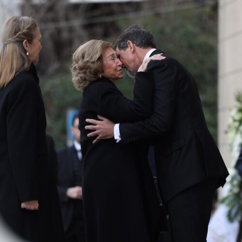 El funeral de Irene de Grecia en Atenas, en imágenes