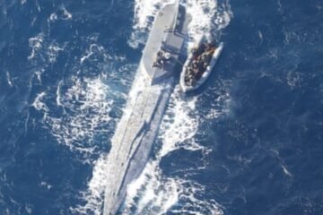 Colombia y EE.UU. destruyen ‘narcosubmarino’ que llevaba 10 toneladas de cocaína