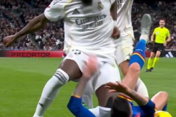 Rüdiger y su falta a Diego Rico: «Dice que casi le mato. Si hubiera tenido esa intención, no se levanta del suelo. Que no exagere»