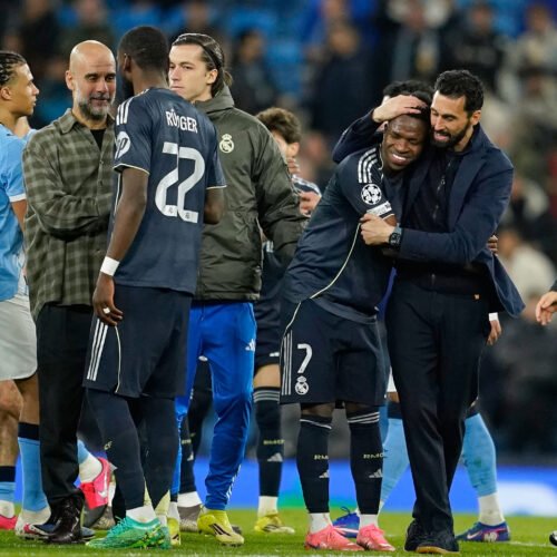 La carrera de Vinicius contra la camisa de cuadros de Guardiola: no había tanto que temer