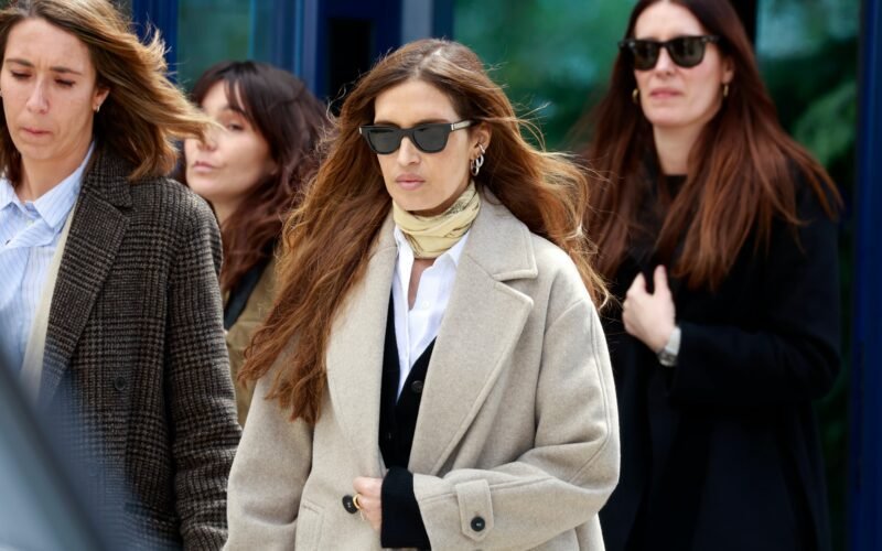 Sara Carbonero despide a su madre en su localidad natal, Corral de Almaguer