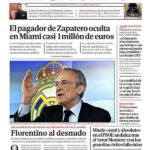 Así recoge la prensa la comparecencia de Florentino Pérez
