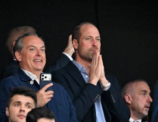 Guillermo de Inglaterra, un hincha más del Aston Villa en la final de la Europa League: tensión, euforia, lágrimas y una foto con la copa