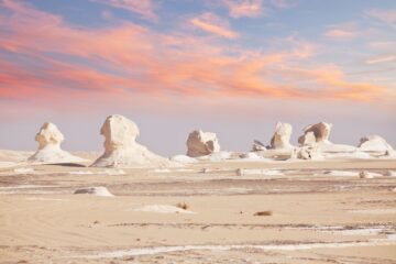 Un viaje al Desierto Blanco de Egipto