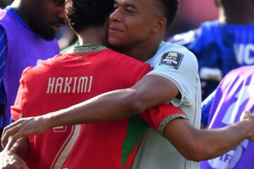 Un Mbappé desencadenado y «sin sentimientos» por su amigo Achraf antes de ver el España-Bélgica: «Sea el que sea nuestro rival, será una revancha»