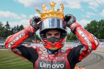 Marc Márquez se corona en Sachsenring