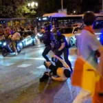 La Policía disuelve Cibeles mediante el uso de porras tras la semifinal de España en el Mundial 2026
