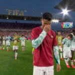 Cristiano Ronaldo rompe a llorar y hace un bonito homenaje a Diogo Jota tras ganar a Croacia en el Mundial