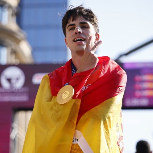 Paul McGrath, el nuevo prodigio de la marcha estudia periodismo y se apoya en la religión: «A partir de ahora, un bronce o una plata será un fracaso»