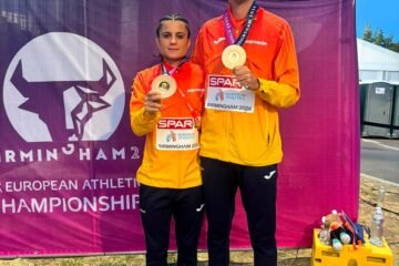 María Pérez y Paul McGrath, la pareja de oro del atletismo español: «En la sociedad falta ambición, especialmente en los jóvenes. Y tú la tienes»