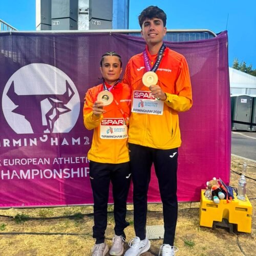 María Pérez y Paul McGrath, la pareja de oro del atletismo español: «En la sociedad falta ambición, especialmente en los jóvenes. Y tú la tienes»