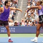 Alcaraz pasa un buen rato junto a Serena Williams y vence en el dobles mixto del US Open en su regreso a las pistas