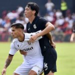 El Ceuta suma su primera victoria remontando ante un Sanse que acabó con nueve