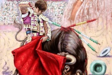 Muere el pintor sevillano Pedro Escacena, memoria visual del toreo y cartelista de la trágica tarde de Paquirri en Pozoblanco