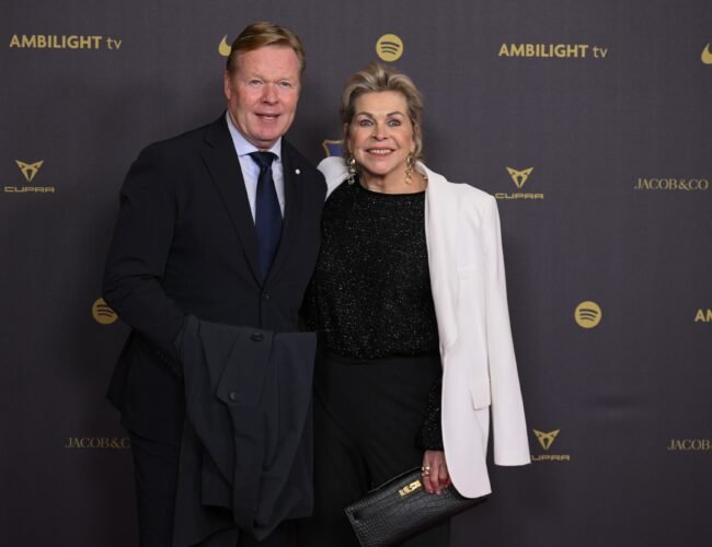 Muere Bartina Koeman, mujer durante 40 años del exfutbolista Ronald Koeman, a los 65 años