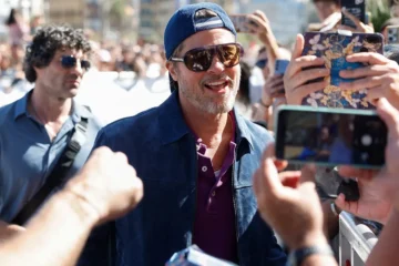 Brad Pitt desata la locura en San Sebastián
