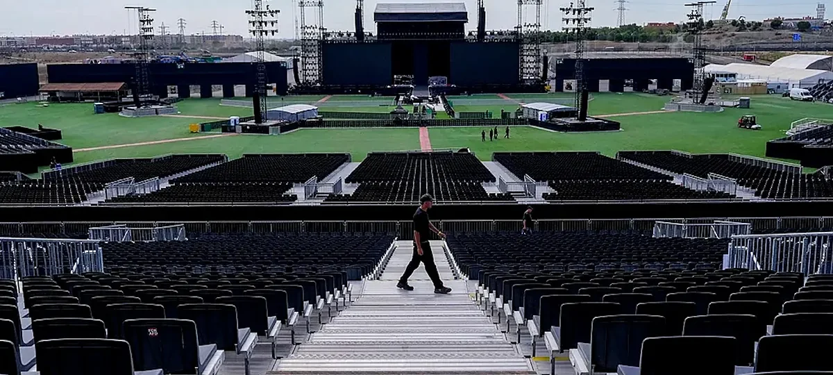 Así será el inmenso recinto para las 12 noches de Shakira en Madrid con 650.000 espectadores
