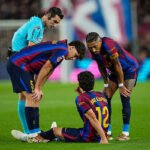El Barça se parapeta en la suerte y las lesiones: «Nos faltó fortuna, pero a veces las cosas son así»